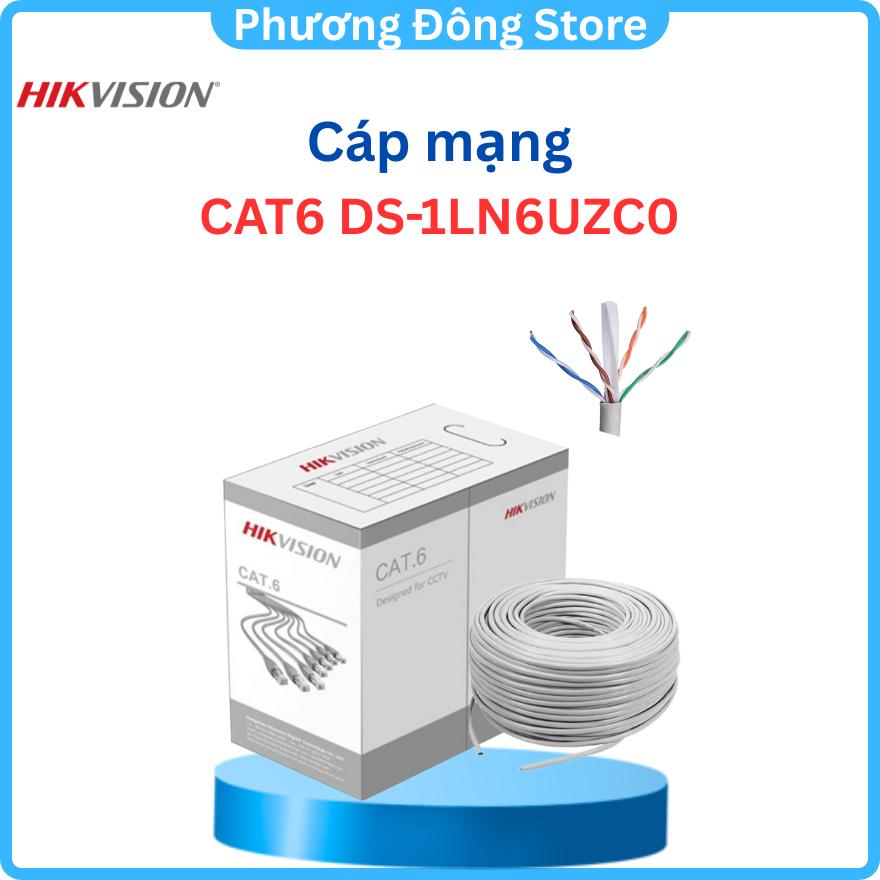 Cáp mạng CAT6 HIKVISION DS-1LN6UZC0 - Hàng chính hãng