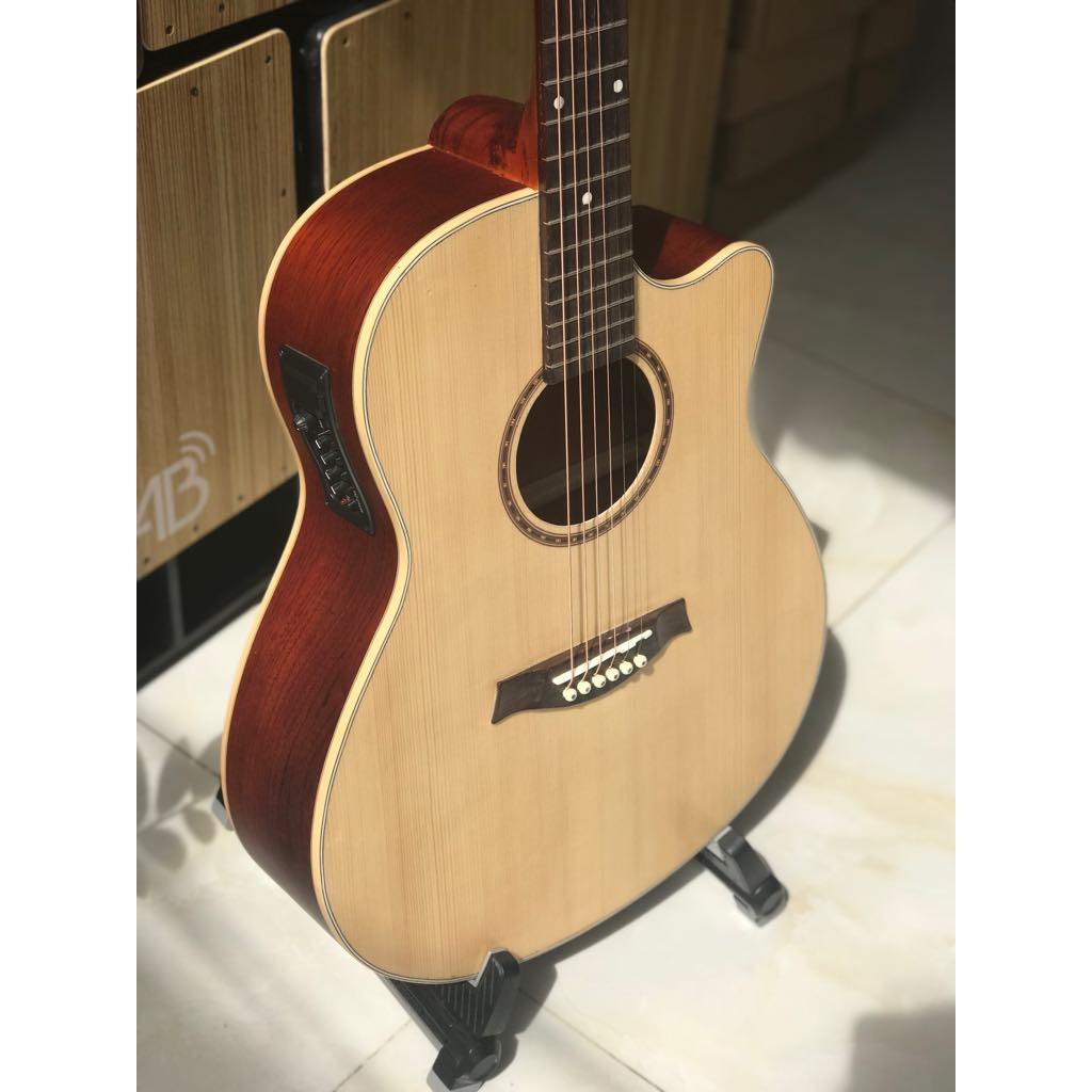 ĐÀN GUITAR ACOUSTIC THỊT CÓ TY SVA2 - GẮN SẴN EQ 7545