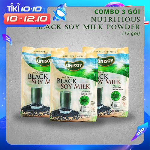 Combo 3 gói bột đậu nành đen (384g)