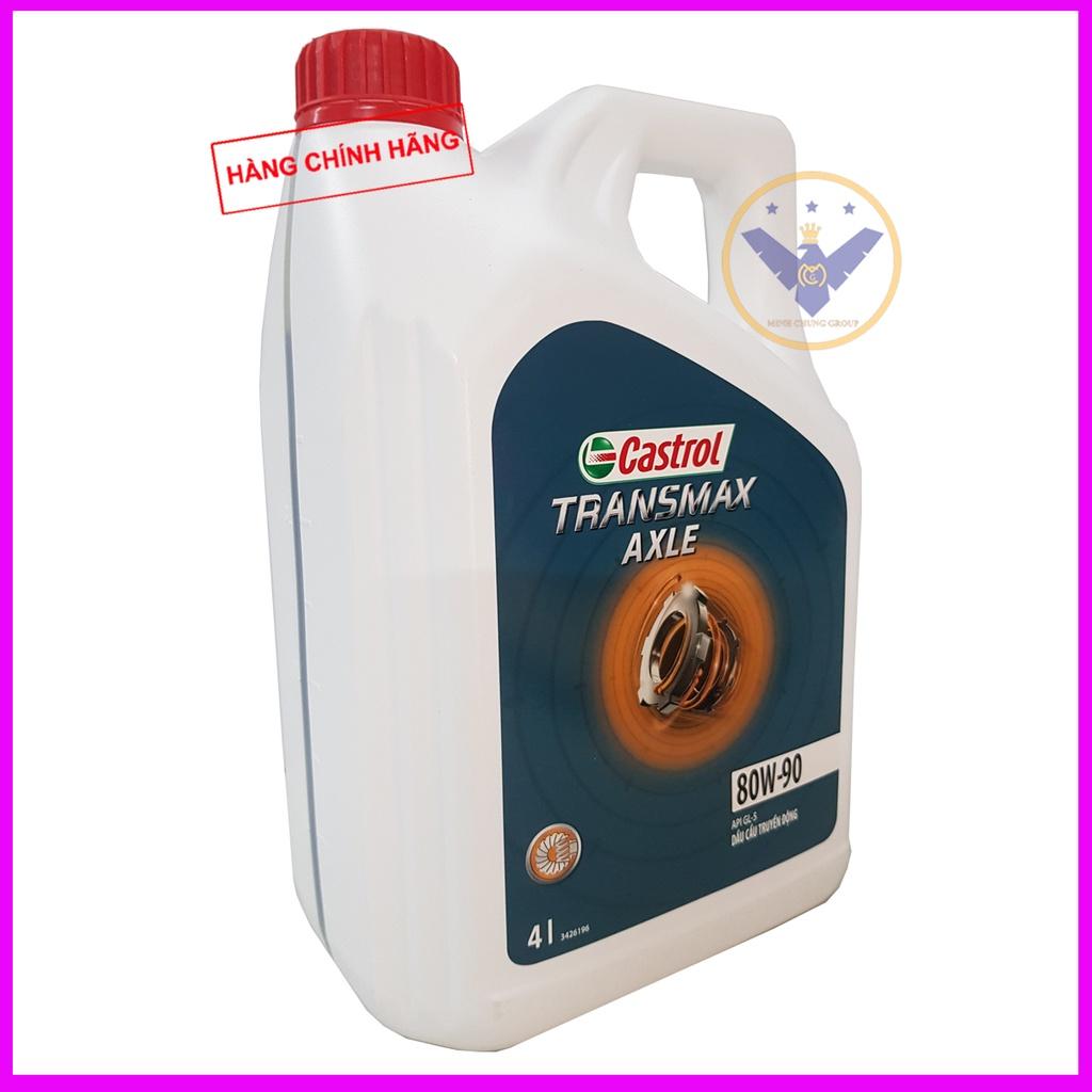 Dầu cầu xe ô tô Castrol Axle 80W-90 API GL5 Can 4L