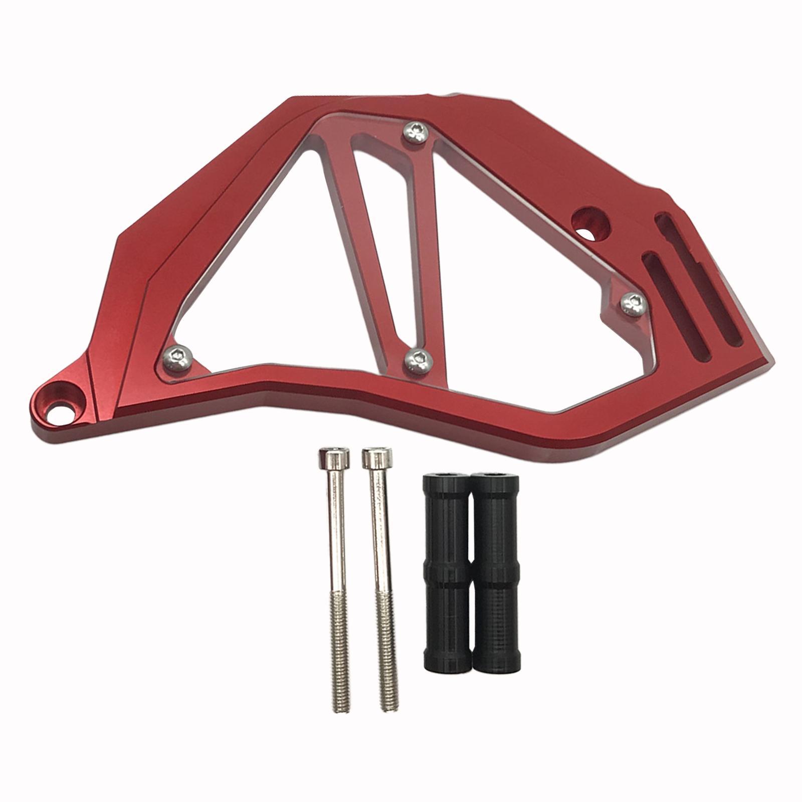 1Set CNC Aluminum Front Sprocket Chain Guard Cover Gear Protection Replacement