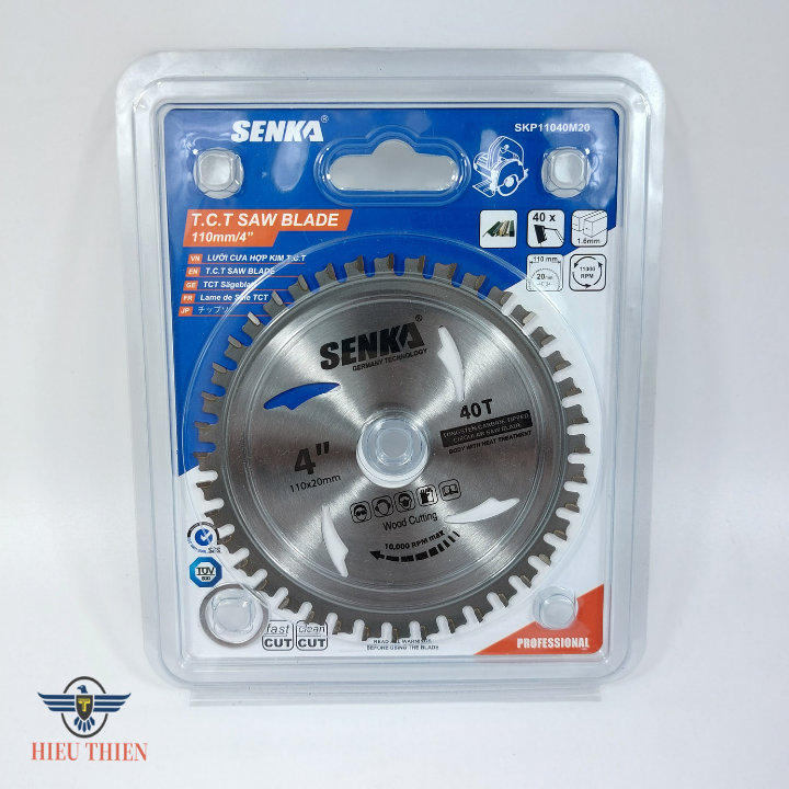 Lưỡi cắt hợp kim đa năng 110mm 40 răng SENKA
