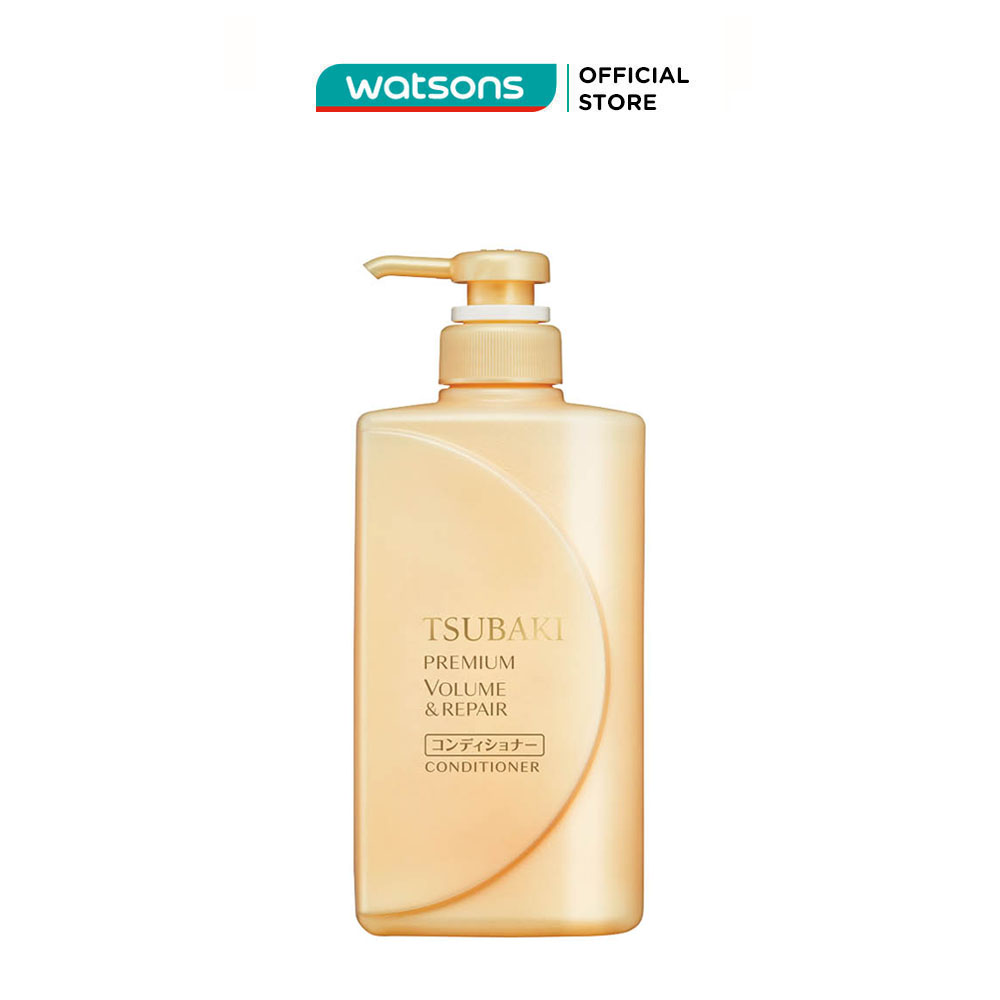 Dầu Xả Tsubaki Premium Repair Conditioner Phục Hồi Hư Tổn 490ml