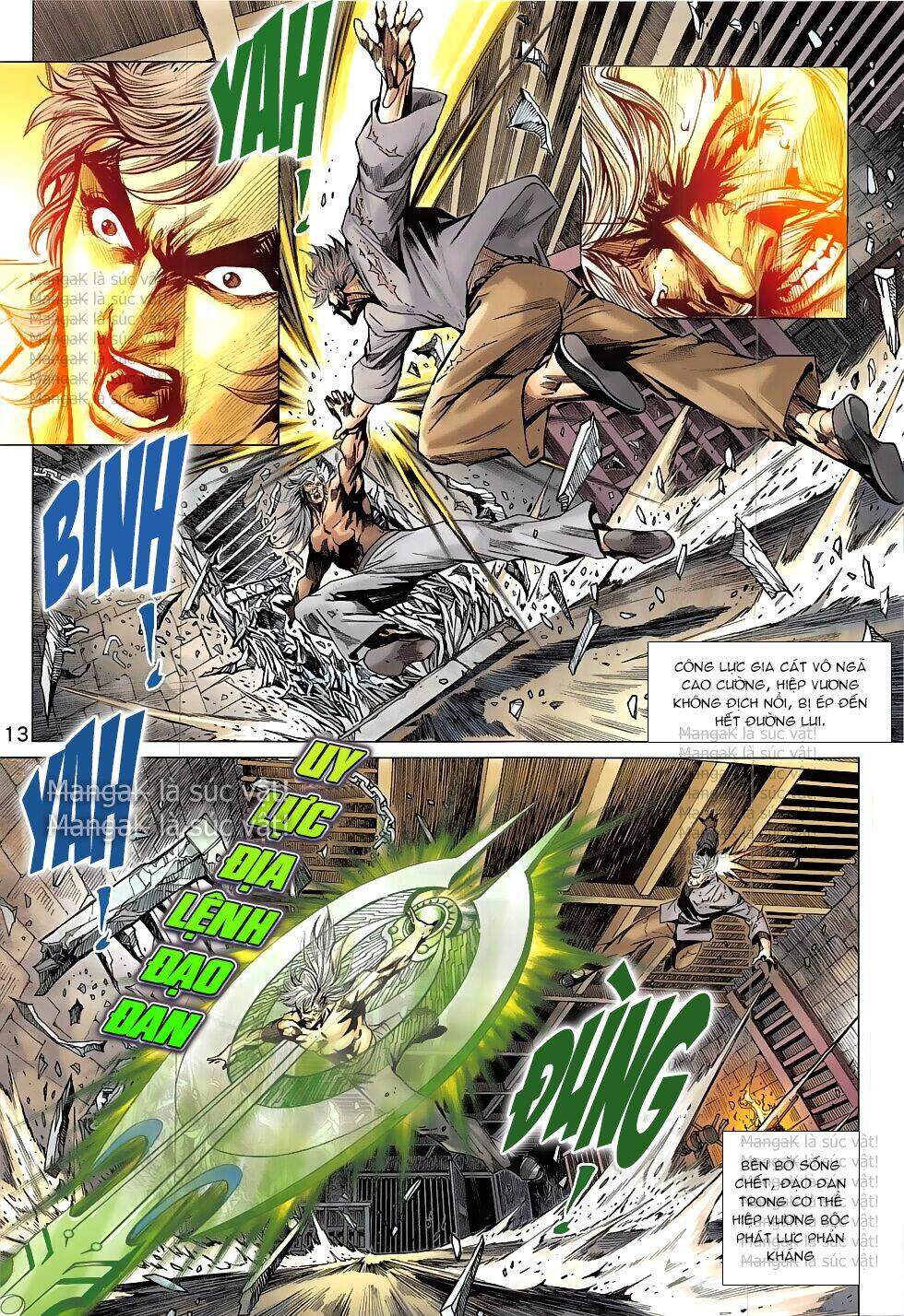 tân tác long hổ môn chapter 824 13