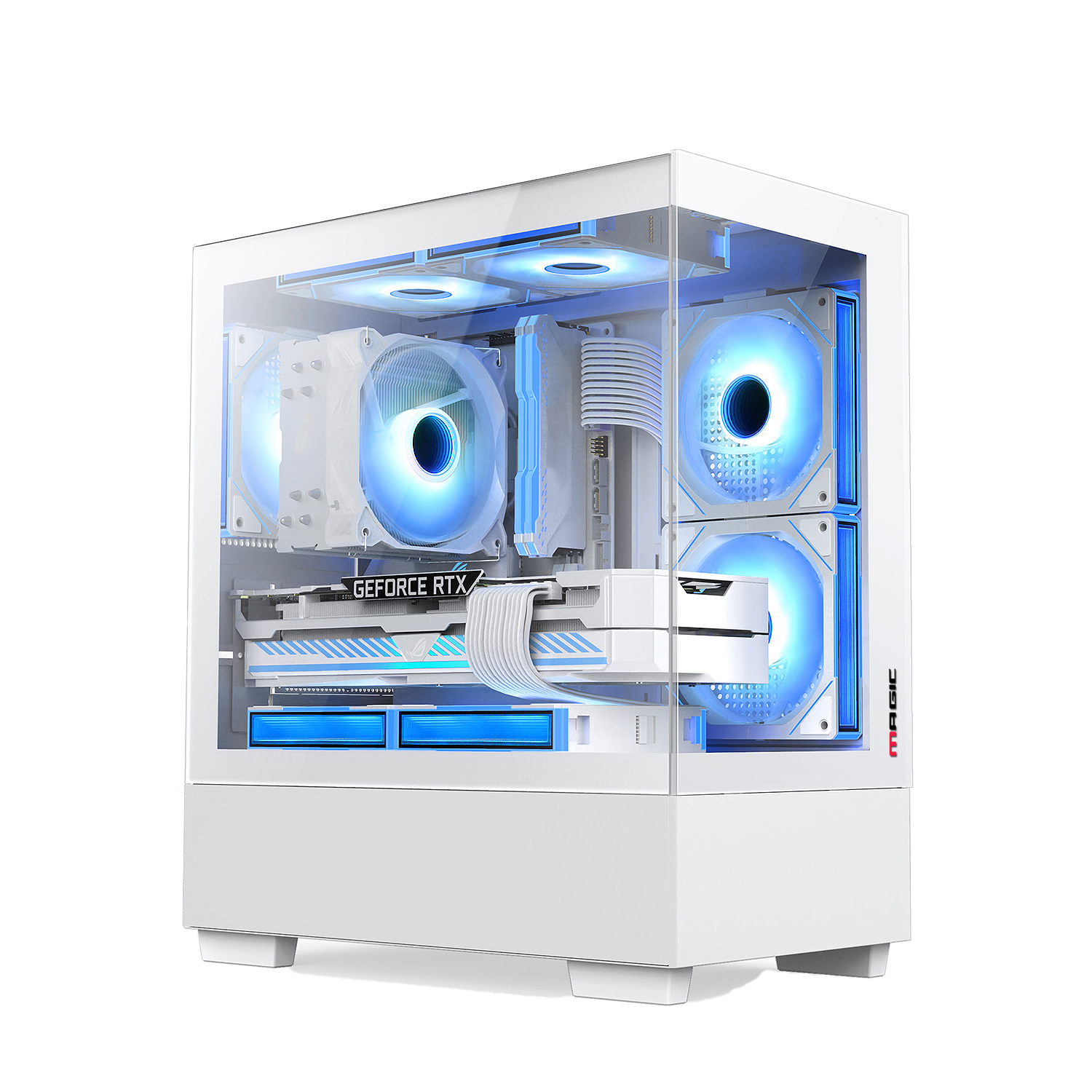 CASE MAGIC MIX TOWER (M-ATX) - Hàng chính hãng