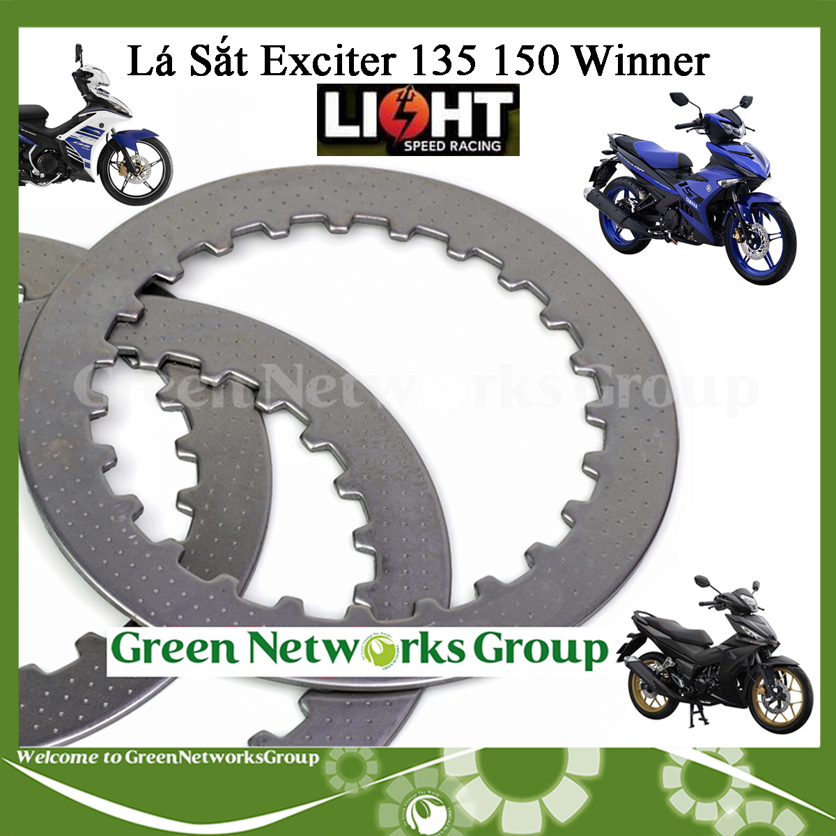 Lá sắt nồi Winner Exciter 150 135 LIGHT Green Networks Group
