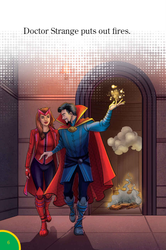 World Of Reading Level 1: This Is Doctor Strange And Scarlet Witch
