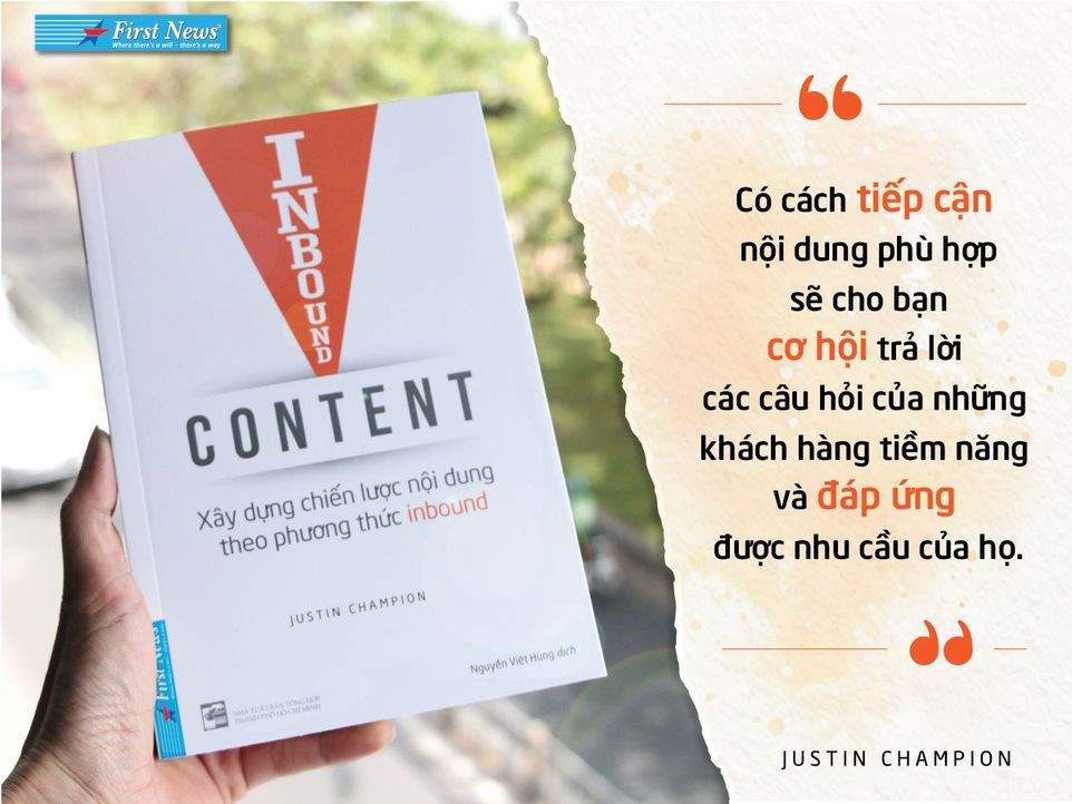 Inbound Content - Xây Dựng Chiến Lược Nội Dung Theo Phương Thức Inbound - Justin Champion - Nguyễn Việt Hùng dịch - (bìa mềm)