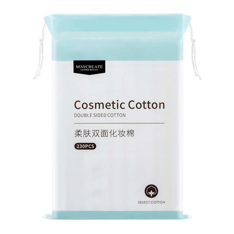 Bông Tẩy Trang M'AYCREATE Ba Lớp COTTON Mềm Mịn Dai 230 miếng P03N