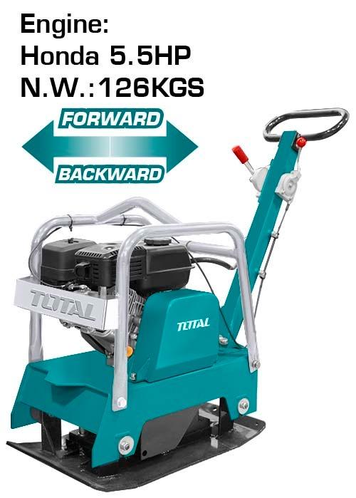 MÁY ĐẦM NÉN NỀN BÊ TÔNG XĂNG 6.5HP TOTAL TP7125-2 - HÀNG CHÍNH HÃNG