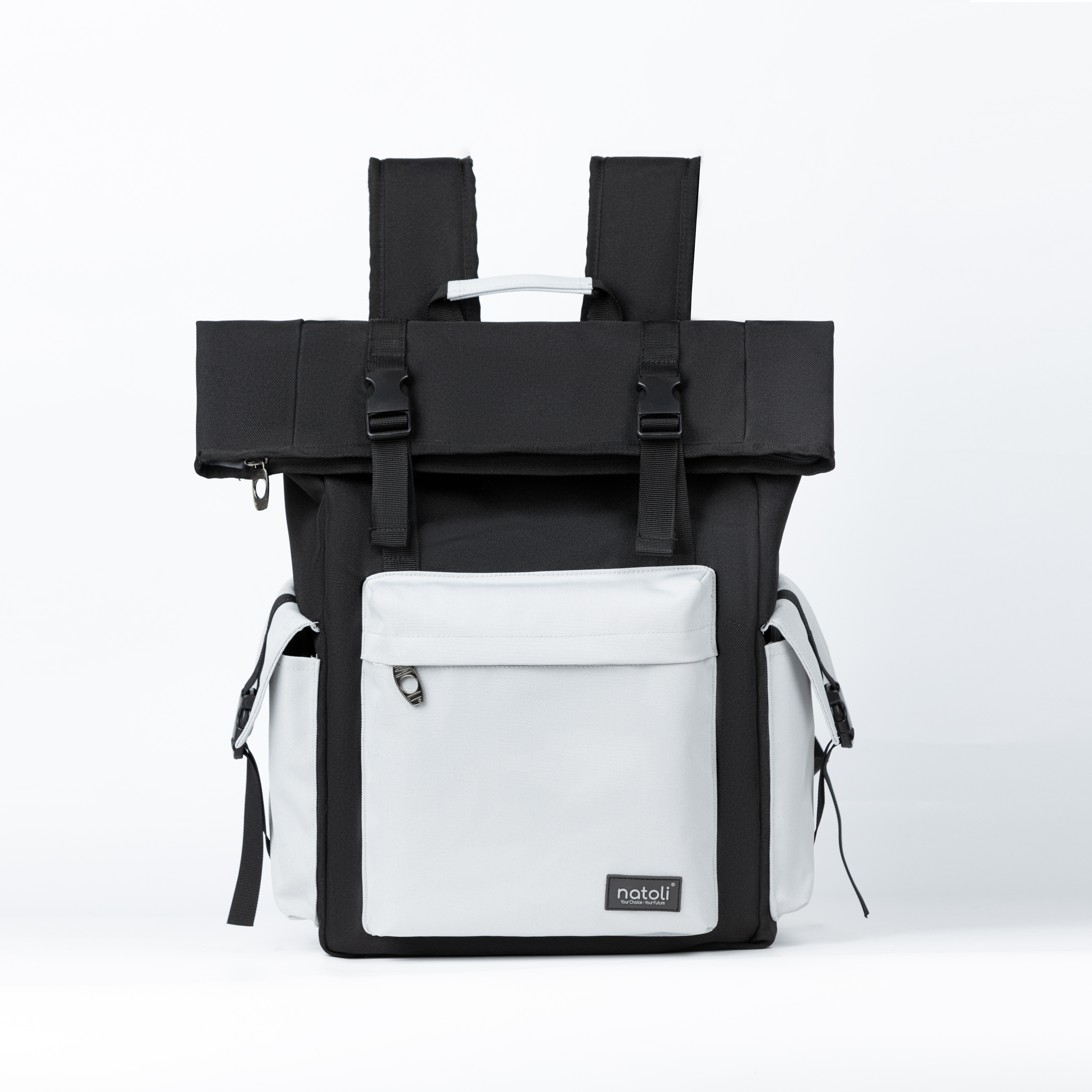 Balo Thời trang Thương Hiệu NATOLI BST FOLD BACKPACK B10 chất vải canvas kháng nước cao cấp