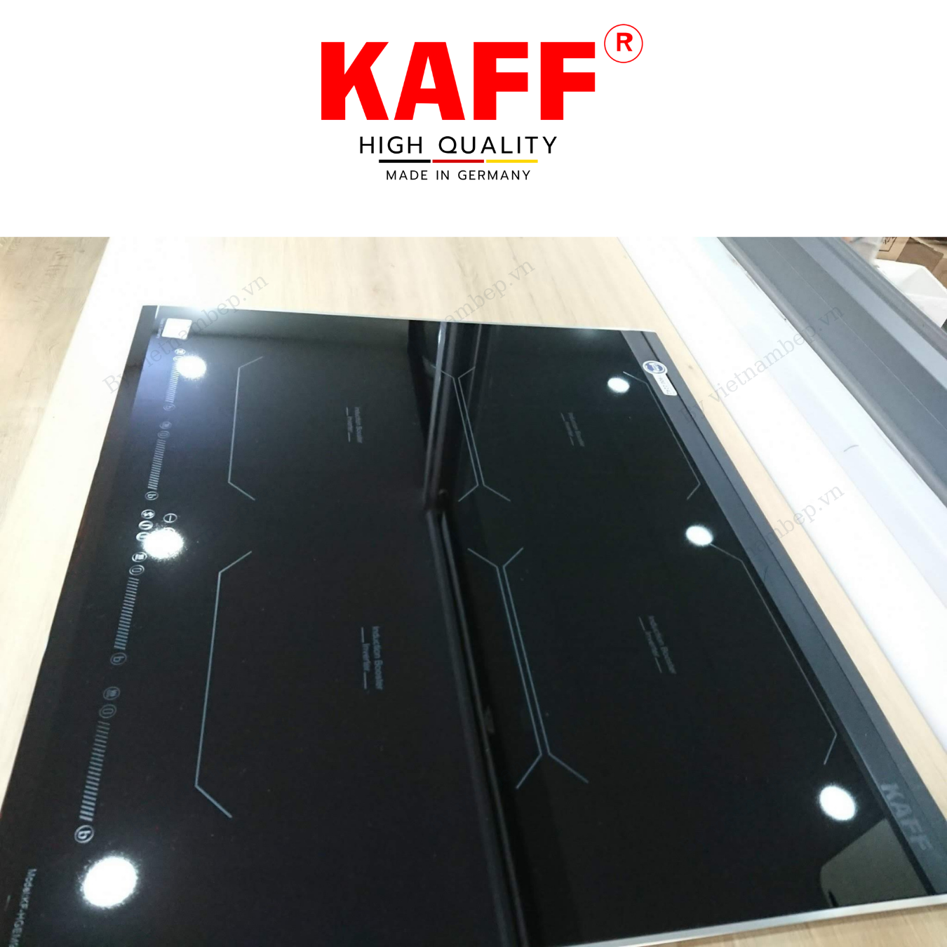 Bếp âm đa từ 4 vùng nấu nhập khẩu Germany KAFF KF-HGEM919 - Hàng Chính Hãng