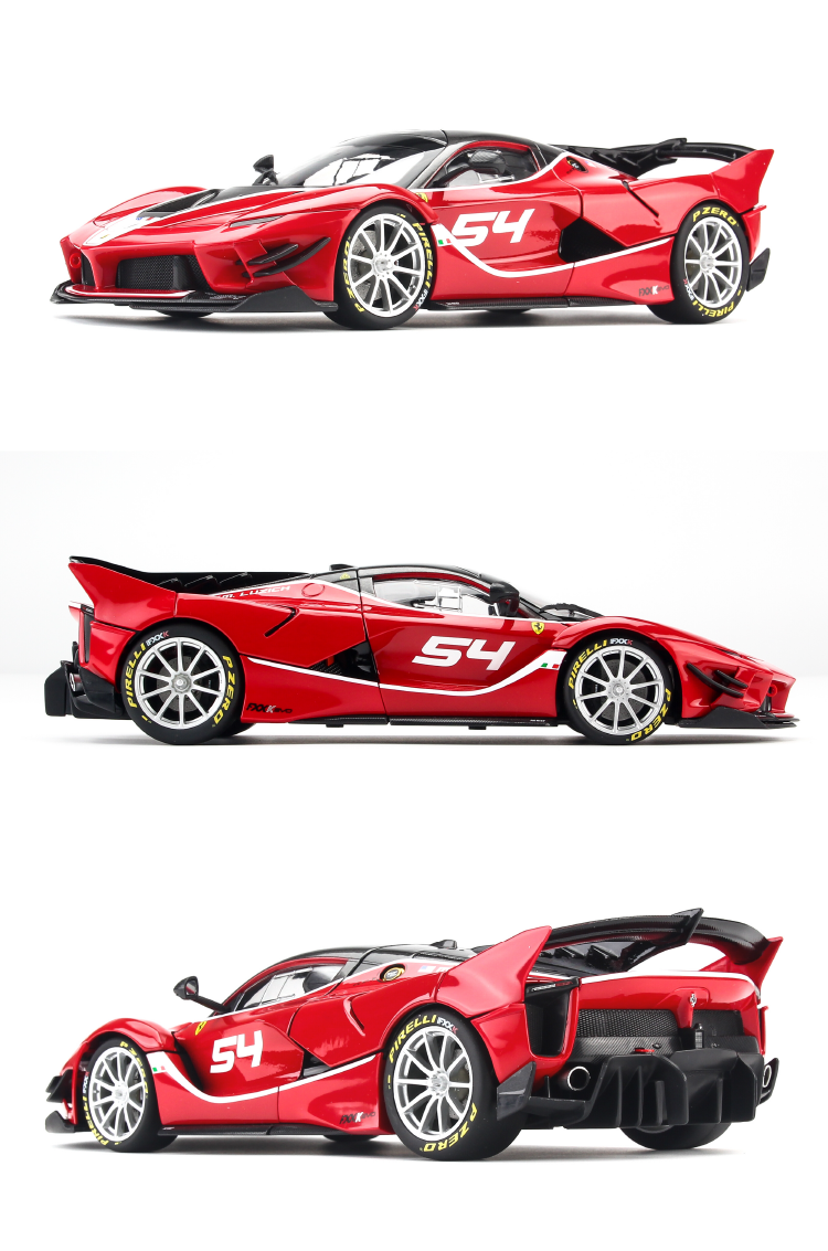 Mô hình xe Ferrari FXX K Evo 54 Signature 1:18 Bburago 18-16908