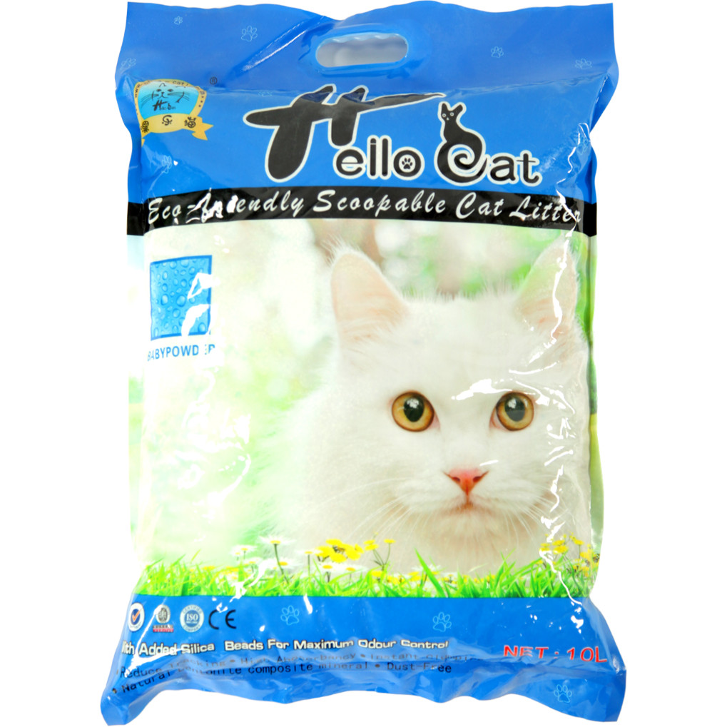 Cát Vệ Sinh Mèo - Hello Cat Baby 10L