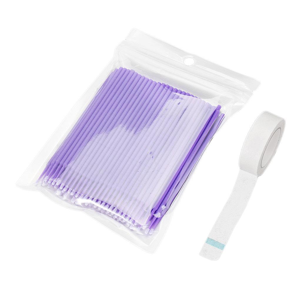 100 x Disposable Make up Kits Eyelash Brush Eyelash Brush Wands Applicator