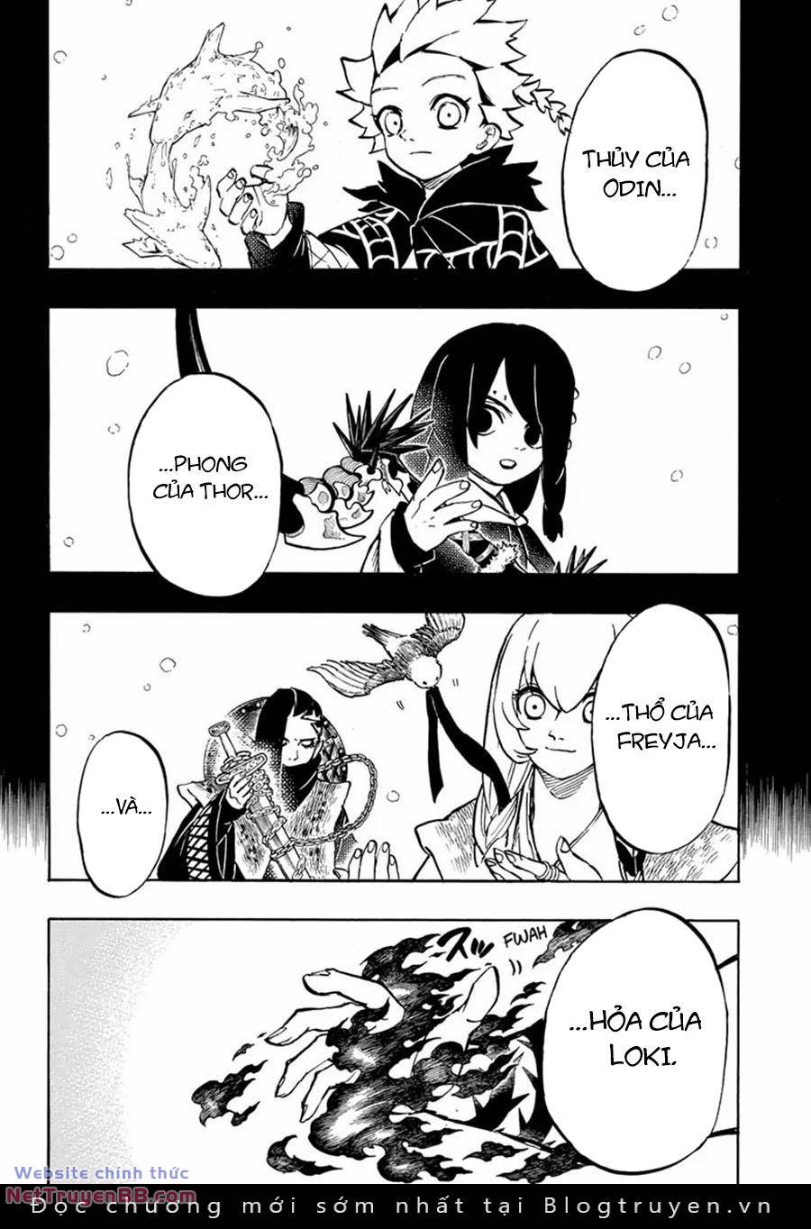 gill: "không ai có thể đánh bại ta khi ta dùng rìu!" chapter 16 12