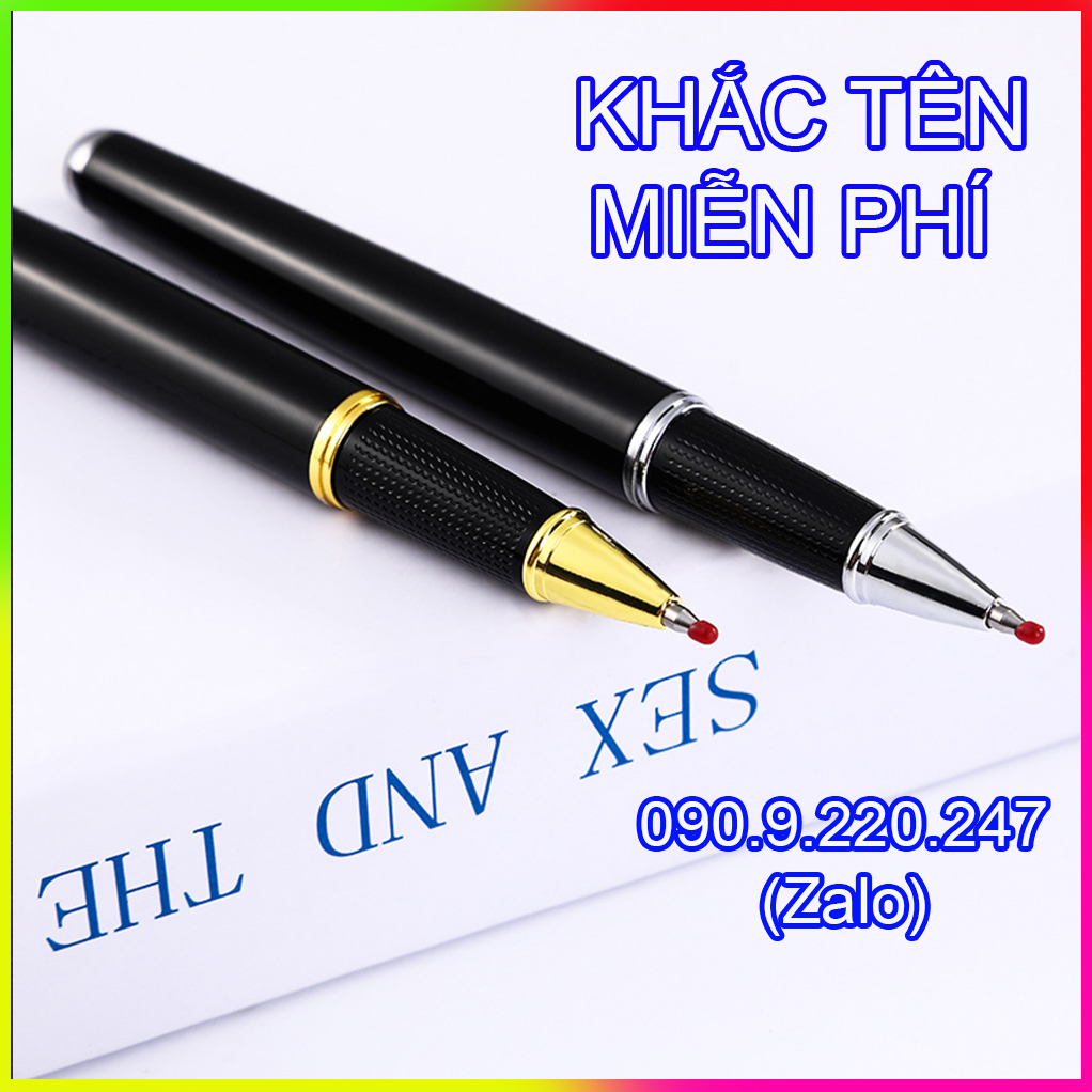 Bút ký khắc tên cao cấp thép nguyên khối LC002, sơn tĩnh cao cấp dành cho doanh nhân