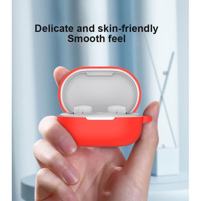 Mới nhất Silicone Bảo Vệ Bìa Trường Hợp đối với Xiaomi Redmi Airdots 3 TWS Bluetooth Tai Nghe Tai Nghe