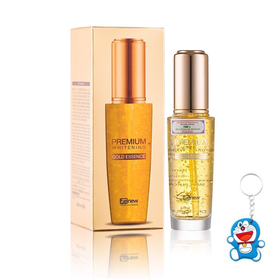 Tinh Chất Serum vàng cao cấp 24k - Benew Premium Whitening Gold Essence 50ml [ Tặng móc khóa - mẫu ngẫu nhiên ]