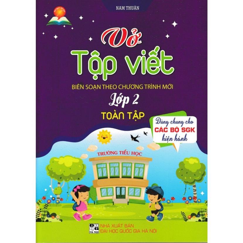 SÁCH - vở tập viết lớp 2 toàn tập