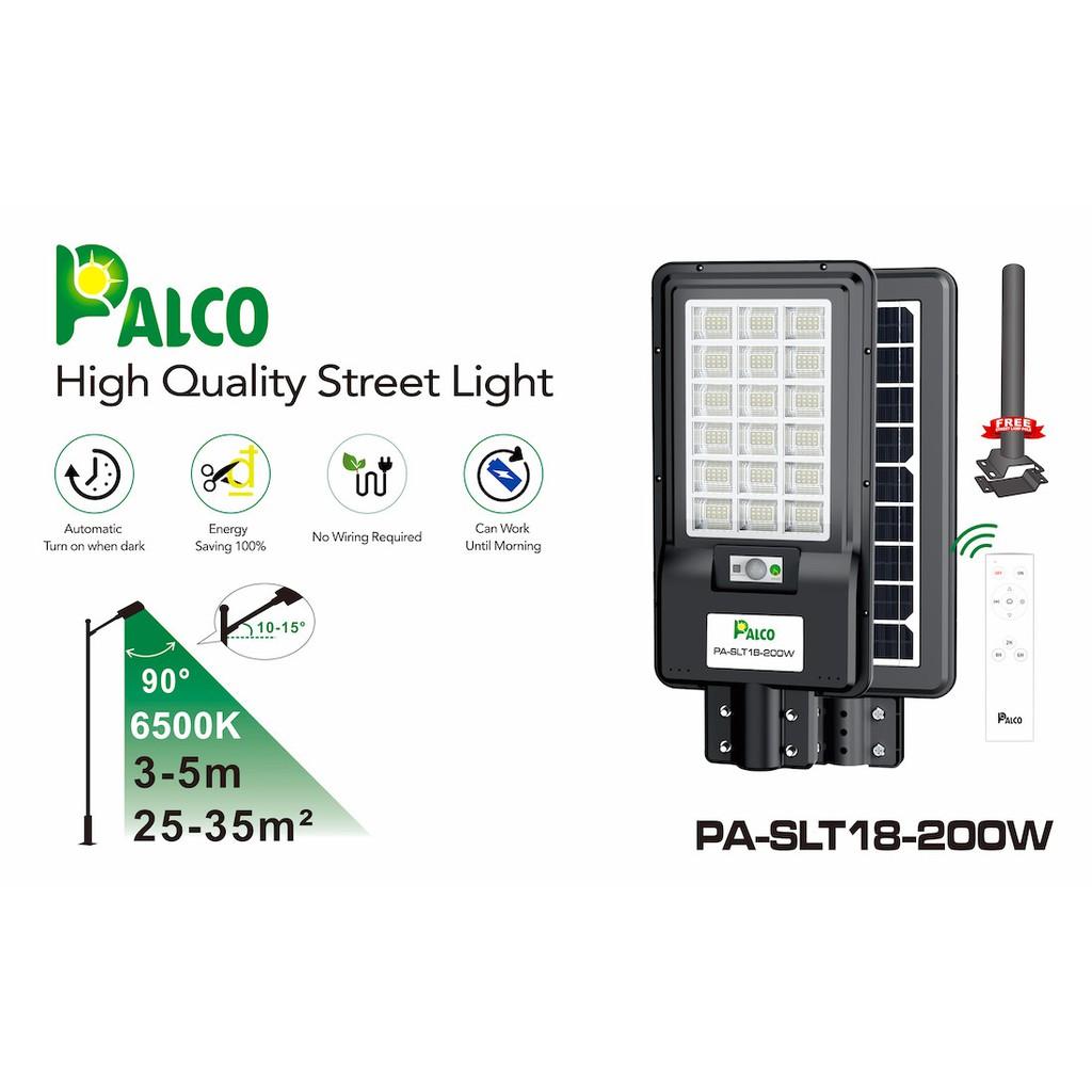 Đèn năng lượng mặt trời Palco 200W