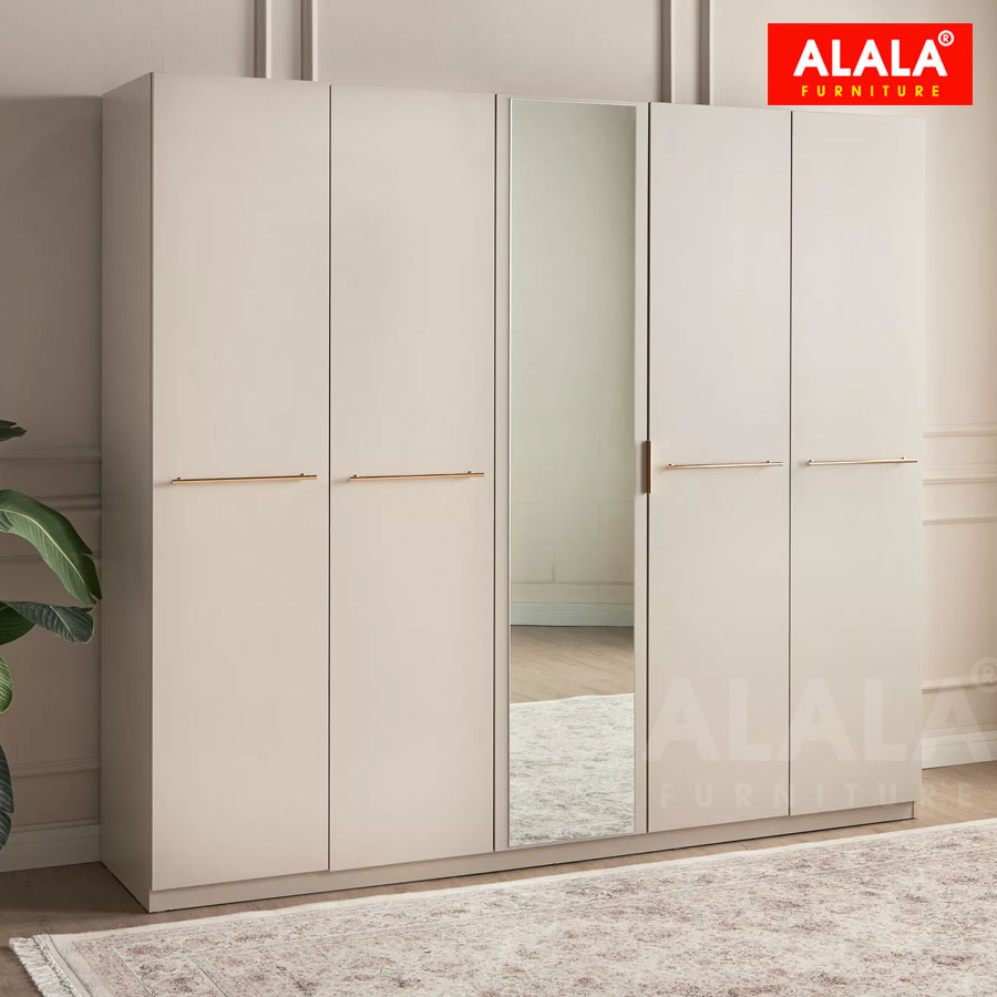 Tủ quần áo ALALA1002/ Miễn phí vận chuyển và lắp đặt/ Đổi trả 30 ngày/ Sản phẩm được bảo hành 5 năm từ thương hiệu ALALA