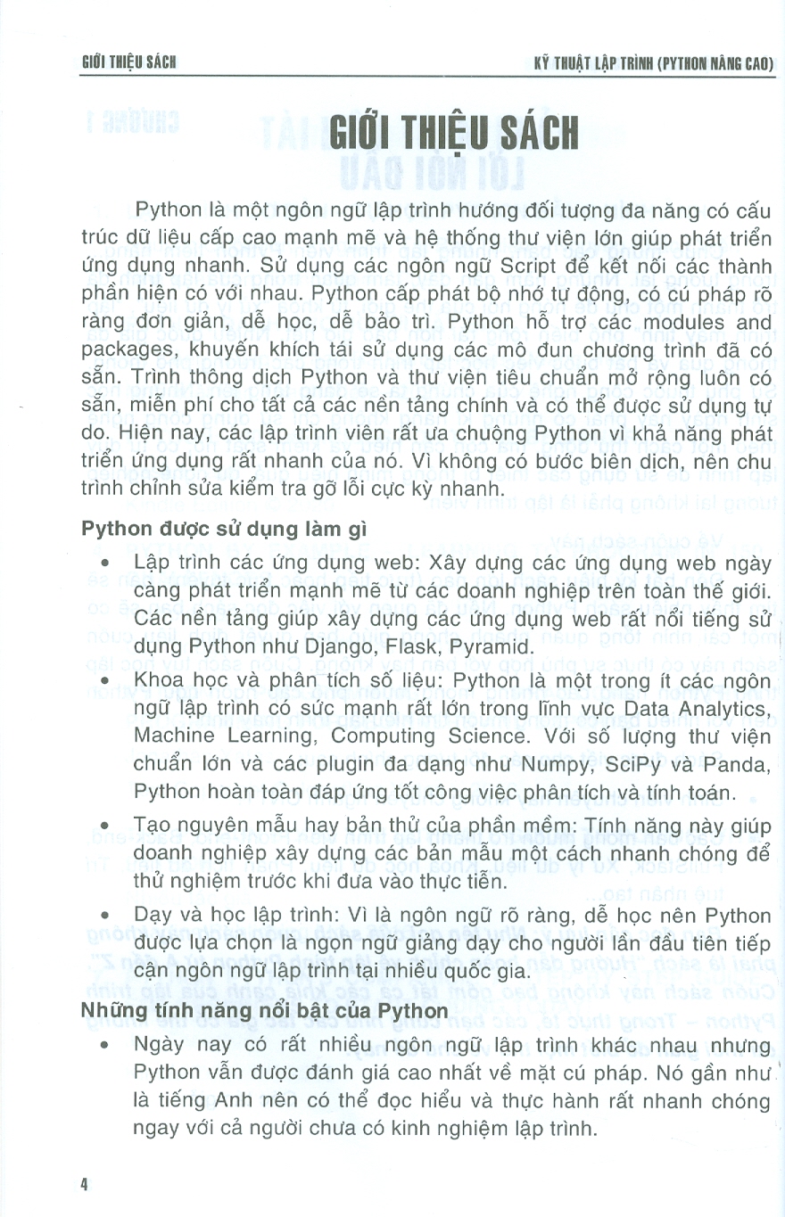 Kỹ Thuật Lập Trình Python Nâng Cao