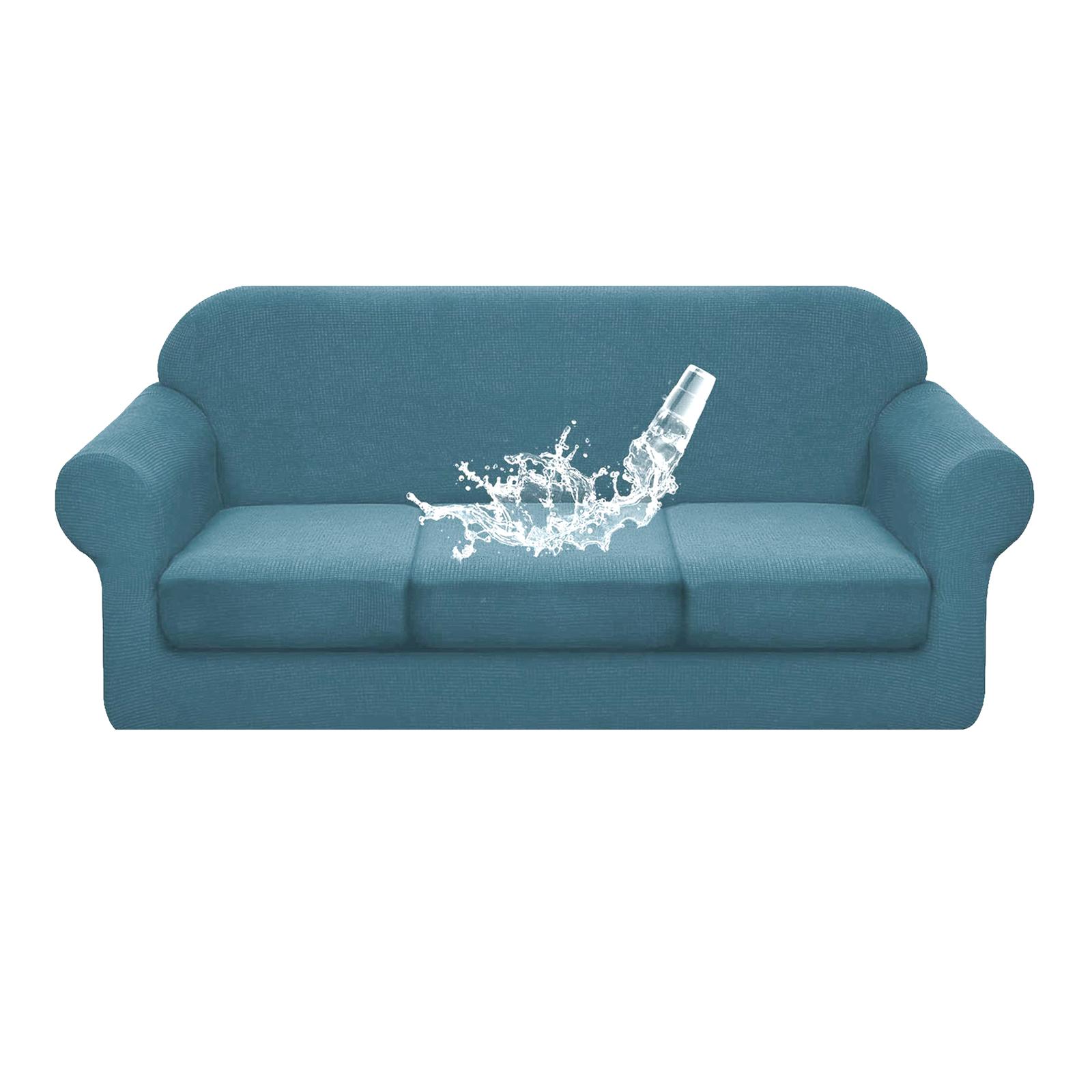 Vỏ bọc sofa có thể trượt vào dễ dàng, co dãn giặt lại được che phủ nội thất, bảo vệ đệm