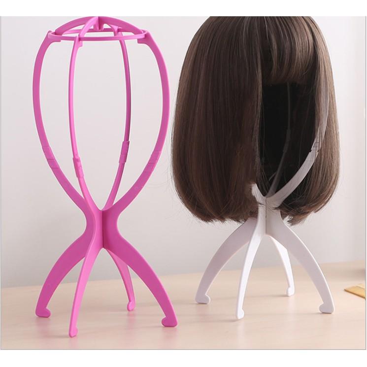 Tóc giả nữ nguyên đầu dài 40cm có da đầu - TG34