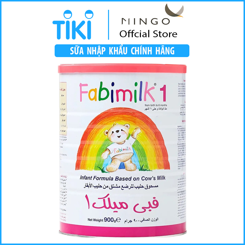 Sữa bột Fabimilk số 1 900g (0-6 tháng) - Nhập khẩu Vương quốc Anh