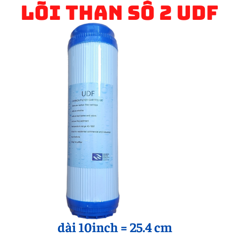 LÕI LỌC SỐ 2 UDF 10inch DÙNG CHO MỌI MÁY LỌC NƯỚC