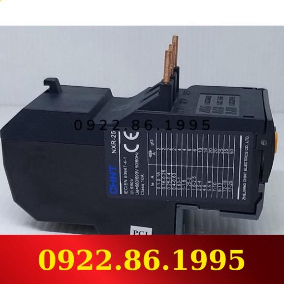 HàngNeW Rơ Le Nhiệt 3 Pha NXR 25 CHINT - , Relay Nhiệt CHINT 3 Pha NXR-25 mới