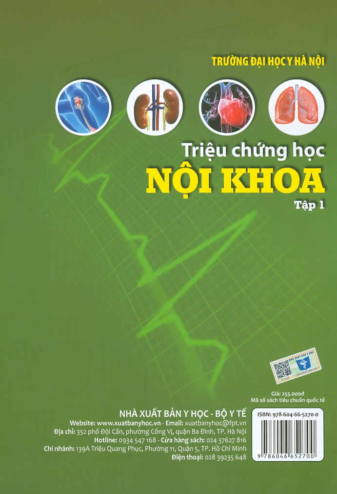 Combo 2 tập Triệu Chứng Học Nội Khoa - Bản in năm 2021