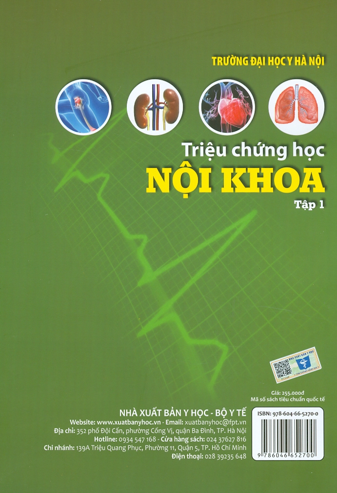 Combo 2 tập Triệu Chứng Học Nội Khoa (Tái bản lần thứ ba có sửa chữa và bổ sung) - Bản in năm 2021