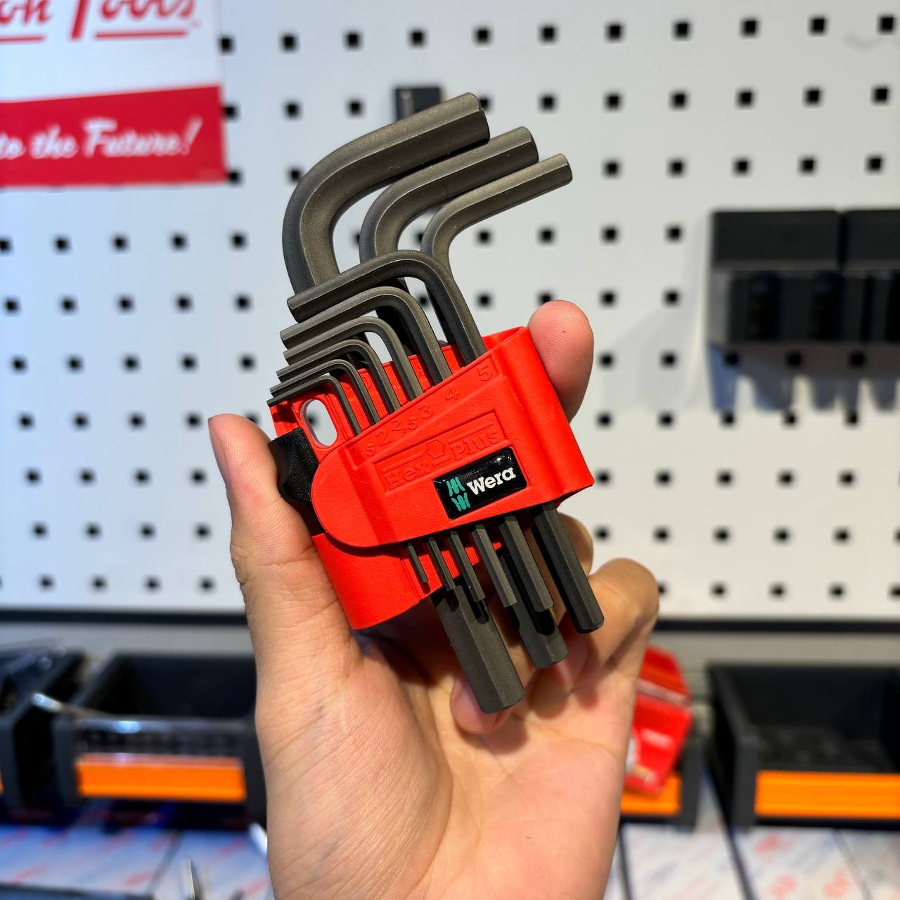BỘ LỤC GIÁC NGẮN MẠ ĐEN WERA 950/9 HEX-PLUS 7 – 05021737001