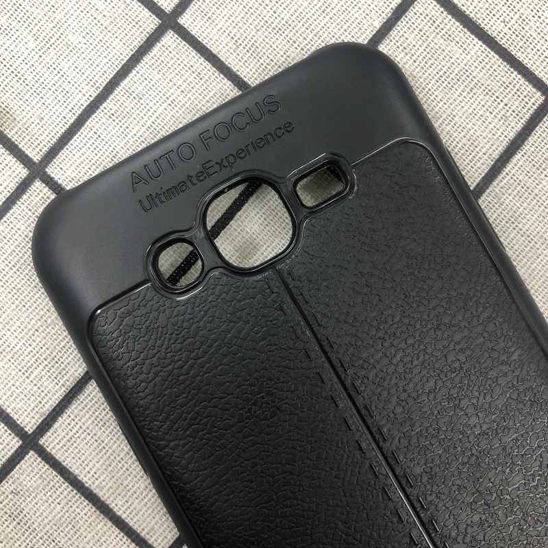 Ốp lưng silicon dẻo giả da chính hãng Auto Focus cao cấp dành cho Samsung J7