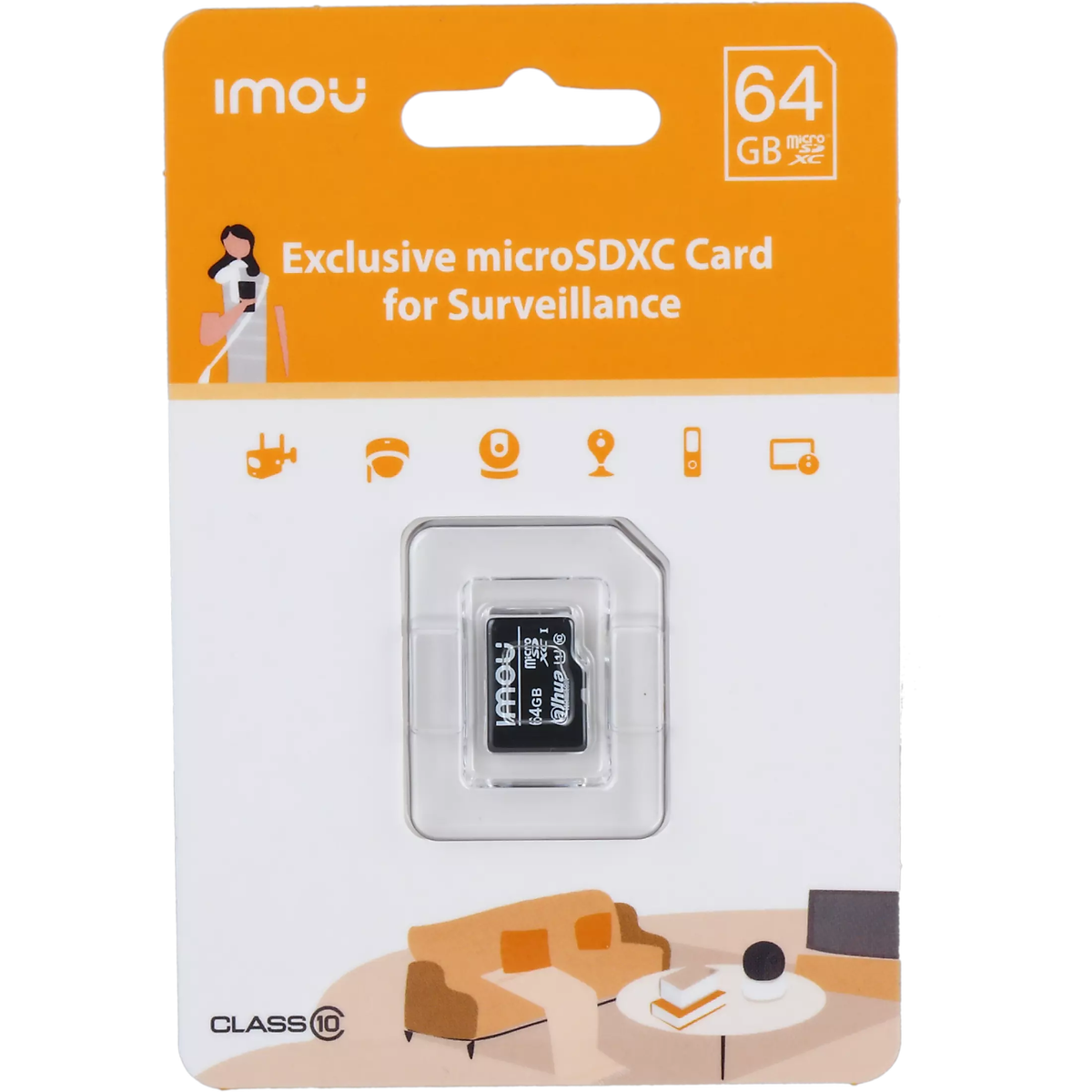 Thẻ Nhớ IMOU Micro SD 64Gb/32Gb cho Camera - Hàng Chính Hãng