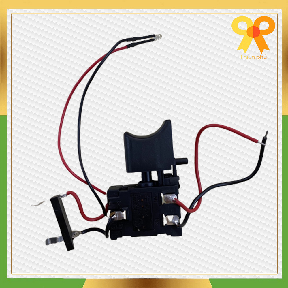 Công tắc khoan pin - Có loại 12V và 21V có đèn LED