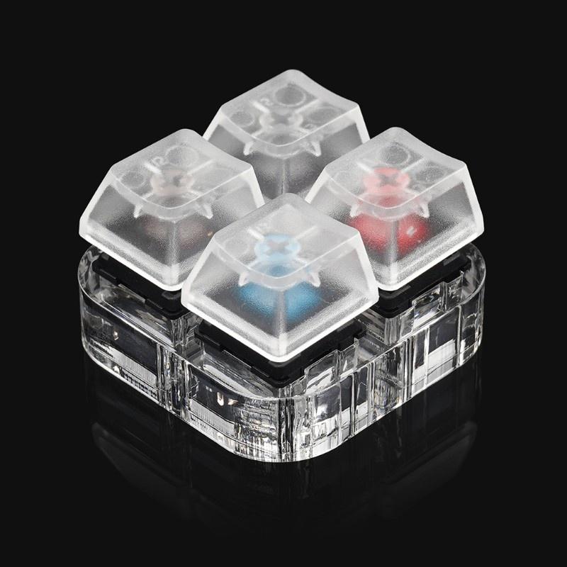 HSV 4 Key Caps Translucent Keycaps Testing Tool Cherry MX Switches Keyboard Tester