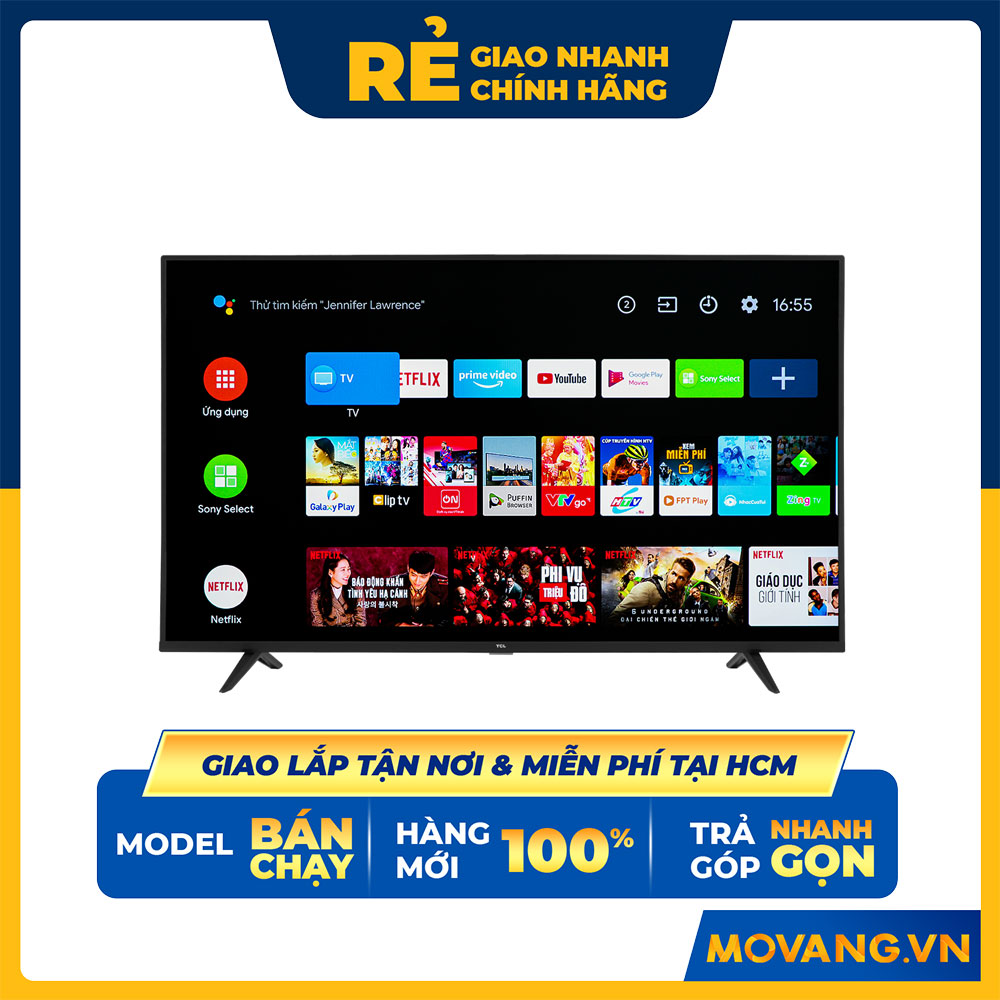 Android Tivi TCL 4K 50 inch 50P615