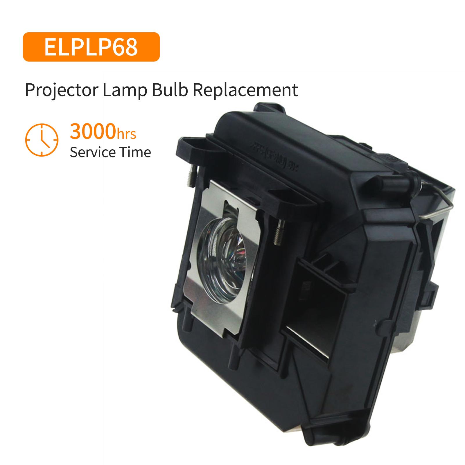 ELPLP68 Replacement Projector Lamp Compatible with PowerLite Home Cinema 3010 3010E 3020 3020E EH-TW5810C