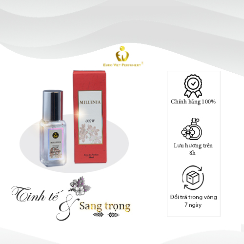 Nước Hoa Nữ MILLENIA 002W Nguồn gốc hương Từ VIVA LA JUICY 10ml