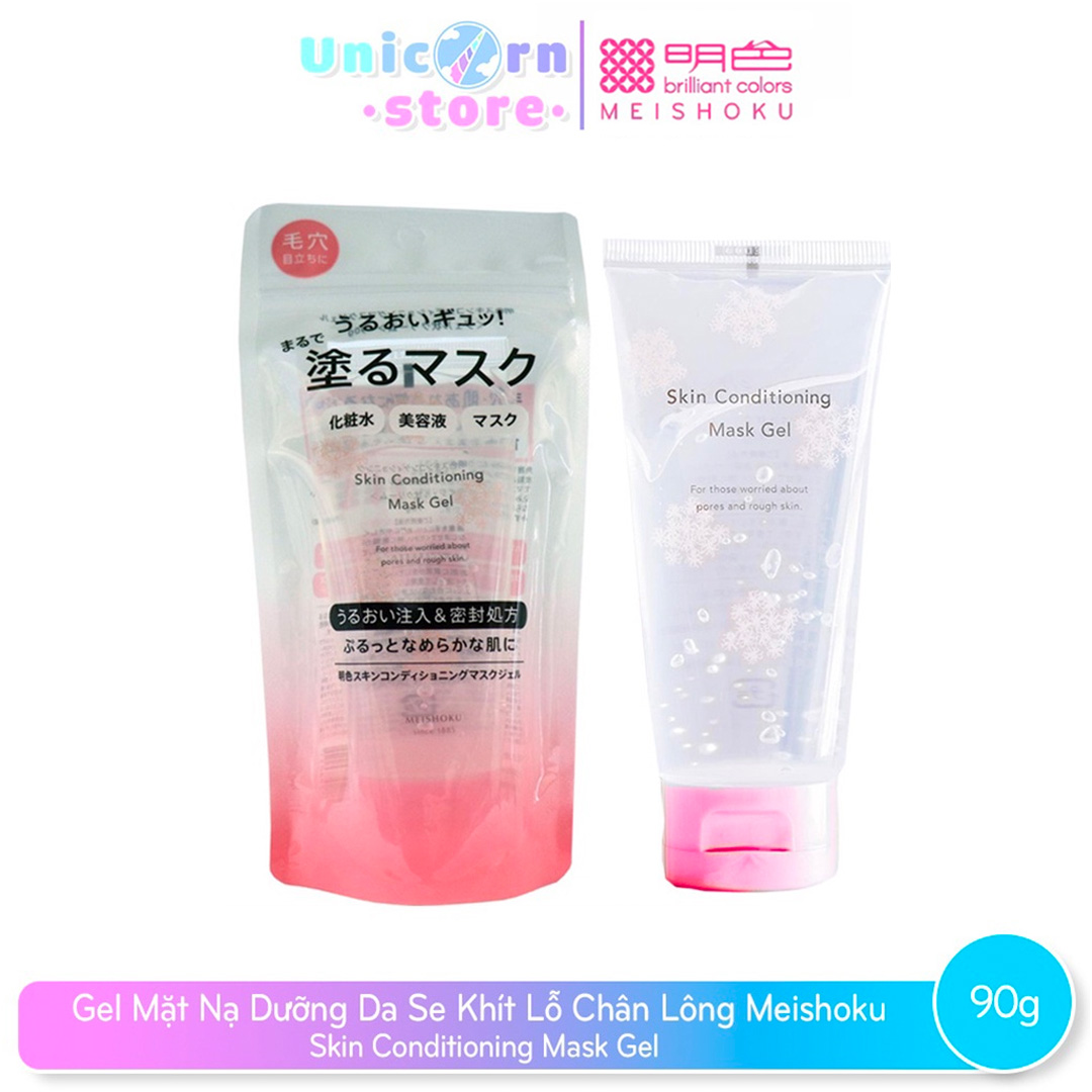 Gel Mặt Nạ Dưỡng Da Se Khít Lỗ Chân Lông Meishoku Skin Conditioning Mask Gel 90g