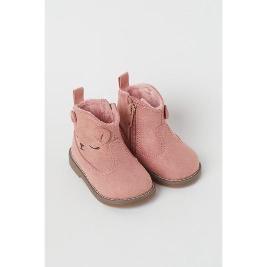sẵn boot hồng cho bé HM JP chính hãng