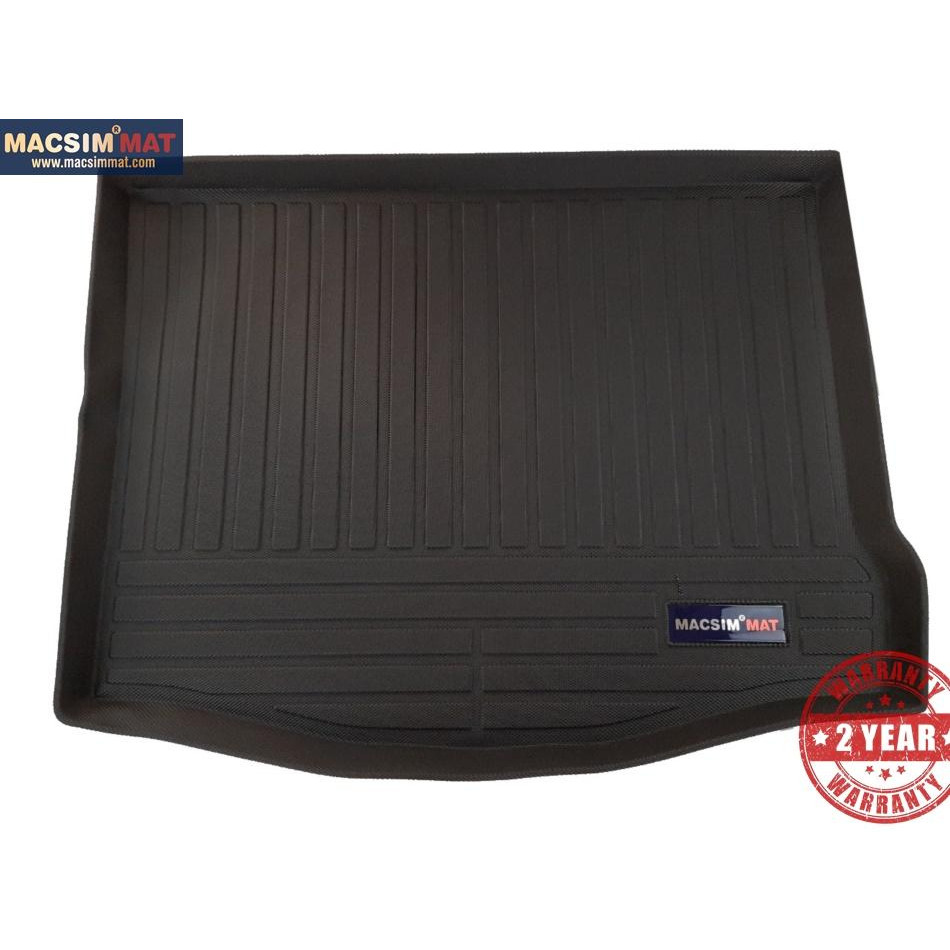 Thảm lót cốp Ford Focus 2012-2017 nhãn hiệu MacsimMat chất liệu TPV cao cấp màu đen