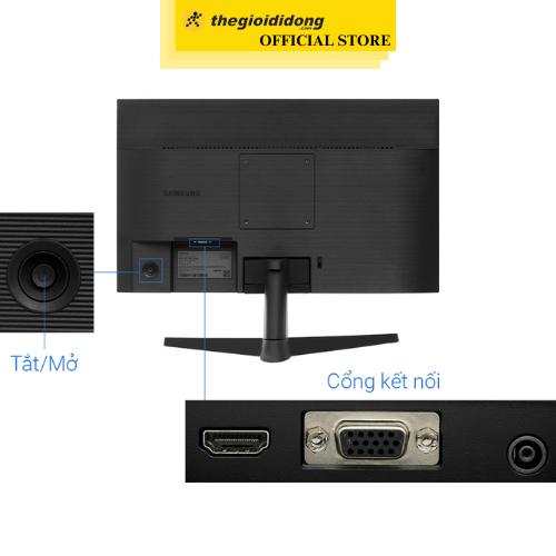 Samsung LCD LS24C310EAEXXV 24&quot;F/IPS/75Hz/5ms/250cd2/HDMI/VGA/Cáp HDMI/Đen - Hàng Chính Hãng