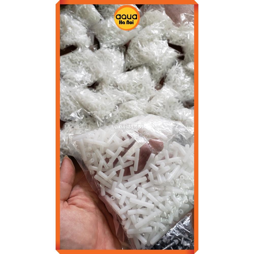 Co nhựa nối dây thẳng/chia 3 - Đầu nối dây sủi khí CO2/Oxy bể cá cảnh thủy sinh