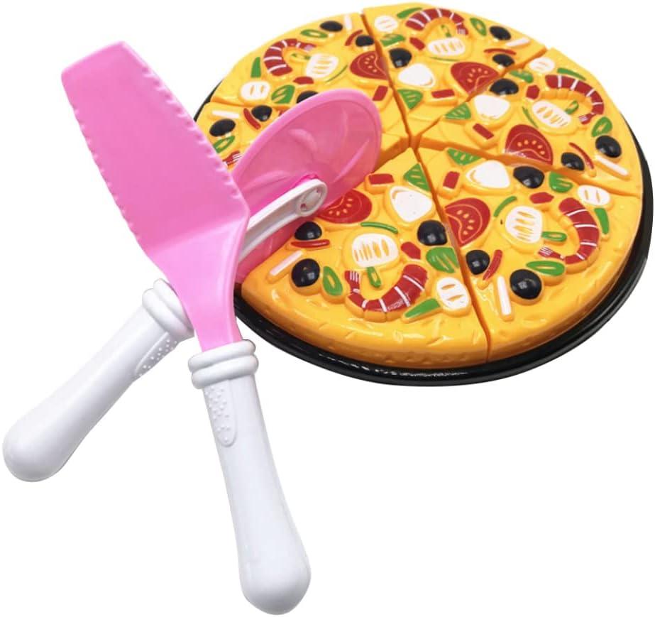 Đồ Chơi Mô Phỏng Pizza Chơi Đồ Ăn Bộ Phụ Kiện Nấu Và Cắt Pizza Đồ Chơi