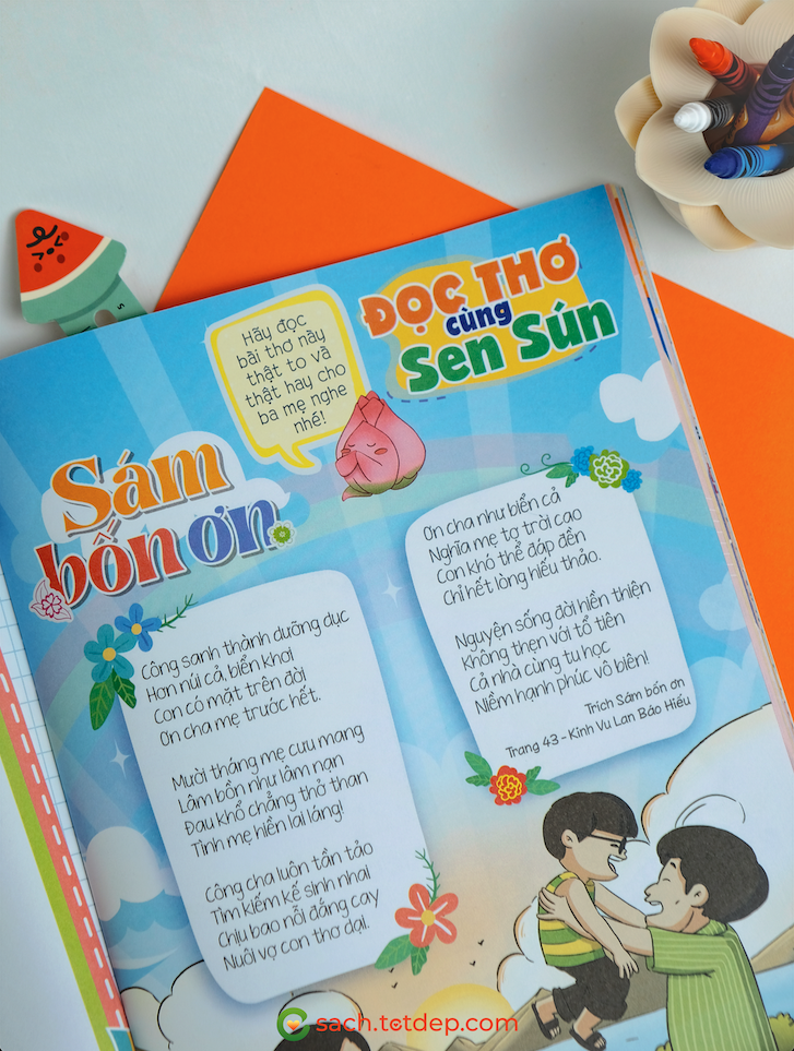 Truyện tương tác mùa Vu Lan - Vui cùng Sen sún: Bông Hồng Cài Áo
