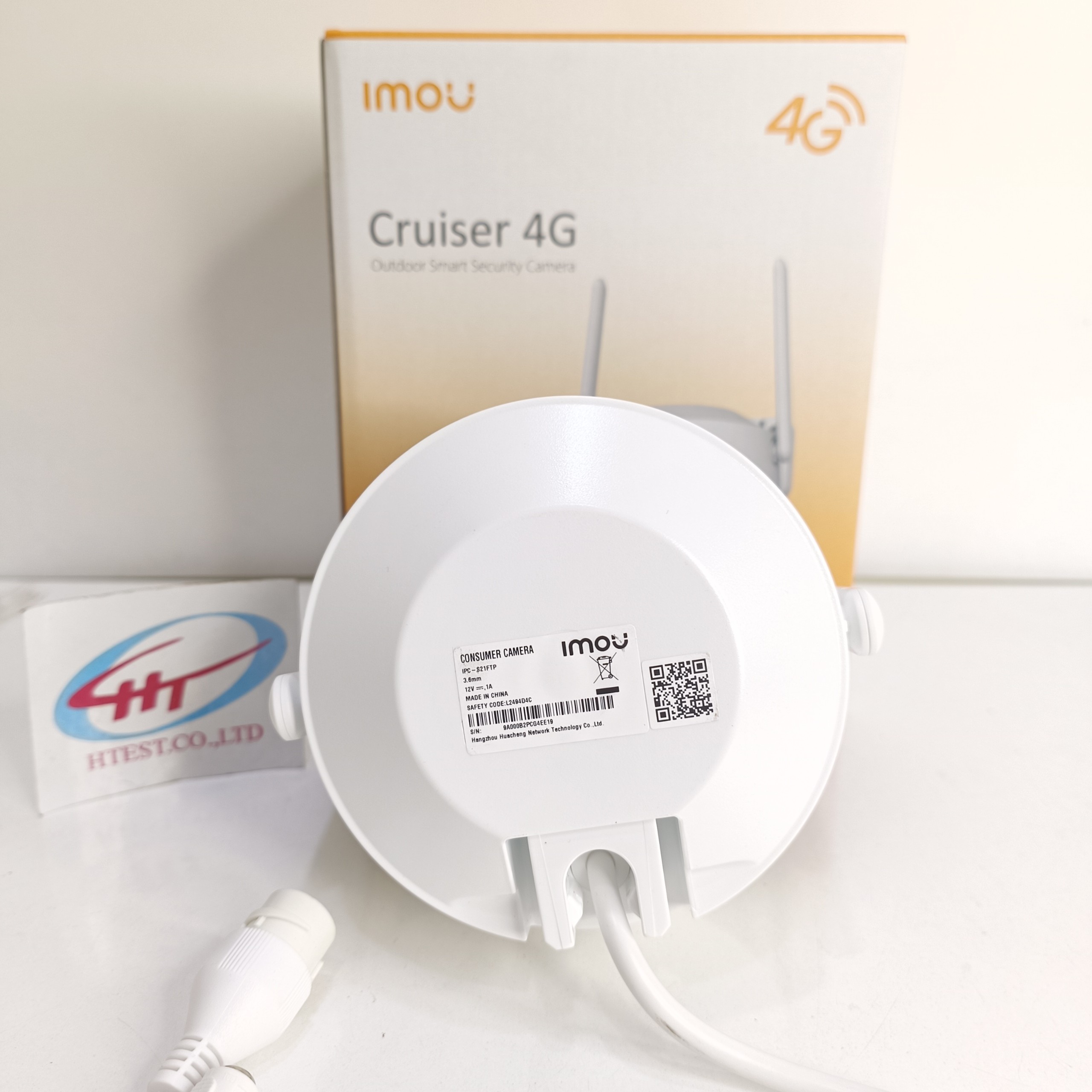 Camera Imou dùng sim 4G - S21FTP - 2MP đèn led, mic ghi âm, còi báo động - Hàng chính hãng